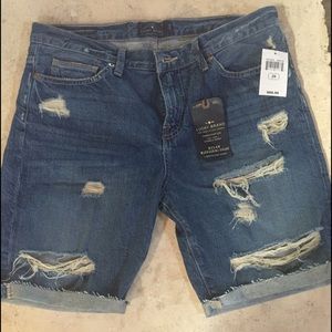 Lucky brand boyfriend Jean shorts