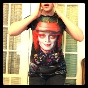 Mad Hatter sublimated graphic tee