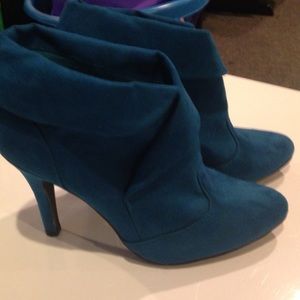 Suede bootie