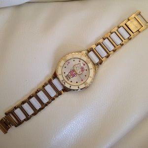 Hello Kitty Gold/Diamond Watch.