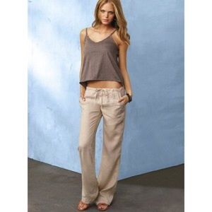 NWOT - never worn VS "The Beach Pant" in Linen