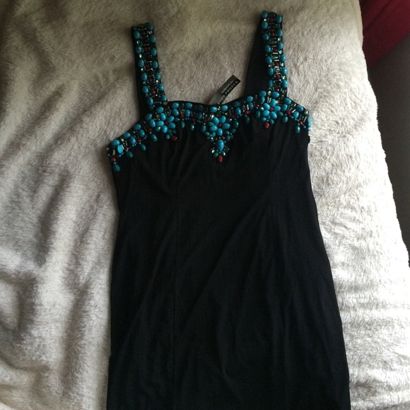 Boston Proper beaded dress