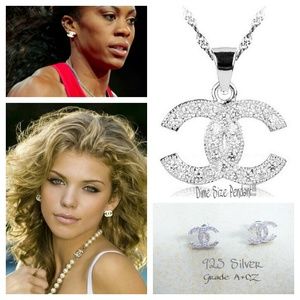 925 Sliver earrings&Pendant bunddle Deal