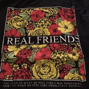 Real friends band tee