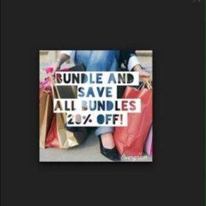 Bundles 20% off  99 cent shipping today !