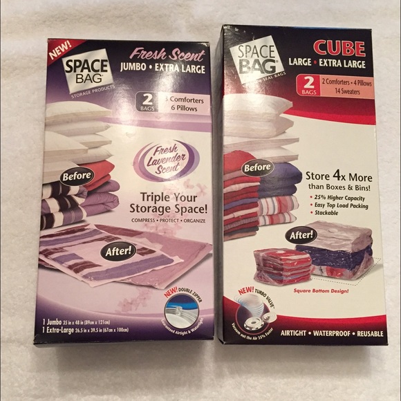 Space bags!Use to store all those great posh items