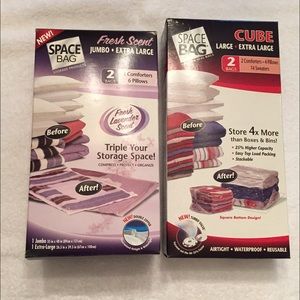 Space bags!Use to store all those great posh items