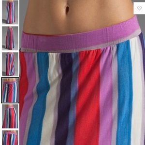Watercolor Stripe Maxi Skirt