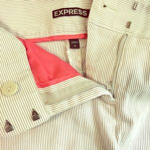 Pinstripe Express Shorts