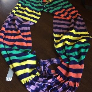 Striped old navy scarf