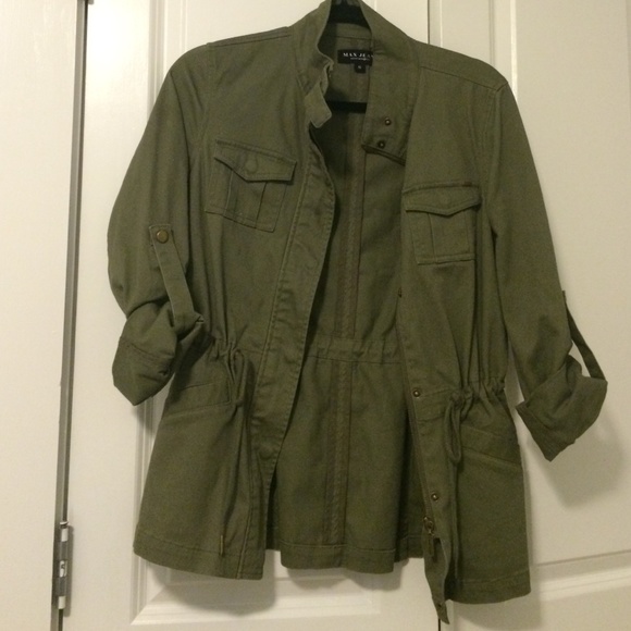 max jeans green jacket