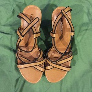 Kelly&Katie Rope Braided Wedge