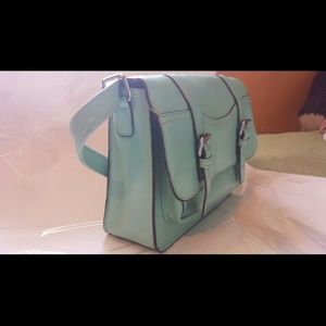 Light blue/teal small purse