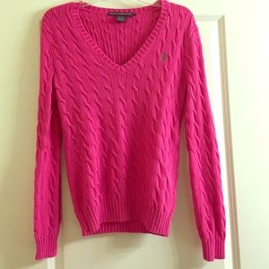 Ralph Lauren Sport V Neck Sweater