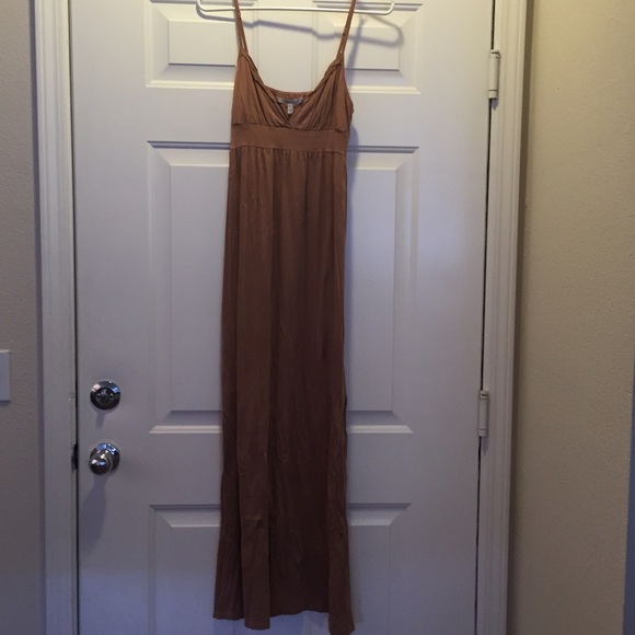 Camel colored Victoria secret maxi dress - Picture 1 of 4