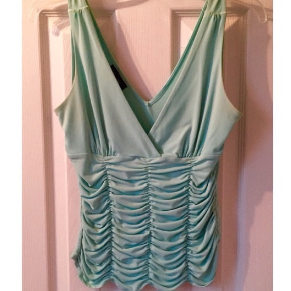 Express baby blue top