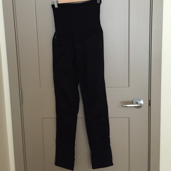 Black maternity pants