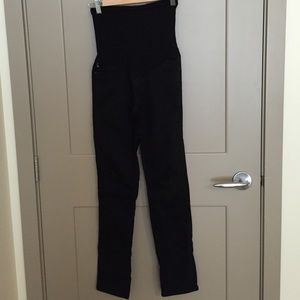 Black maternity pants