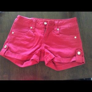Rock Revival shorts. Size 25. Rhinestone buttons.