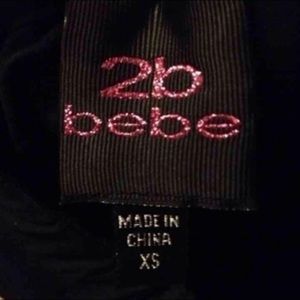 Bebe strapless shirt
