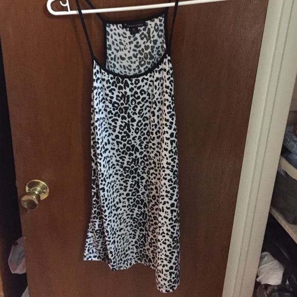 Forever 21 cheetah print tank top size M