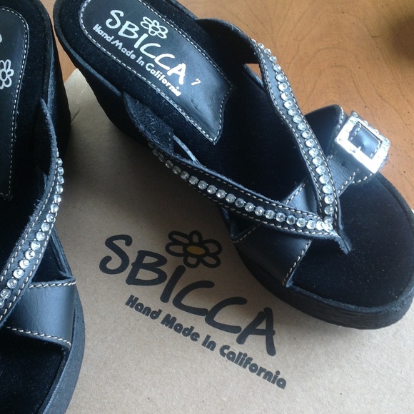 Price Lowered...Handmade Sbicca Wedges!