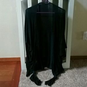 Brandy Melville Black Maxi Shawl