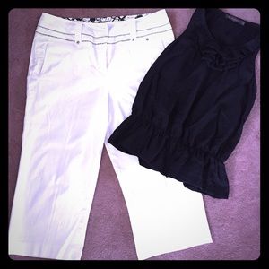 Summer White Crop Pant