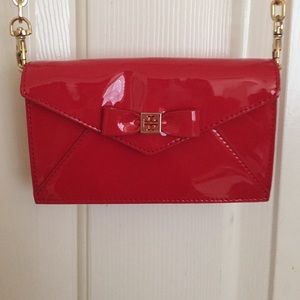Tory burch envelope bow crossbody bag