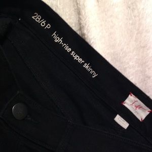NWOT LOFT Black Jeans