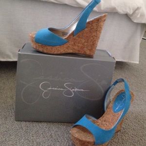 Jessica Simpson wedges