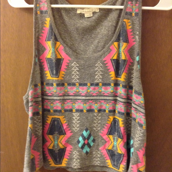 Tribal print top Forever 21