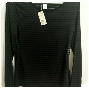 Long sleeve black shirt