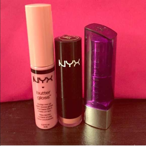 NYX Duo with Rimmel Lipstick