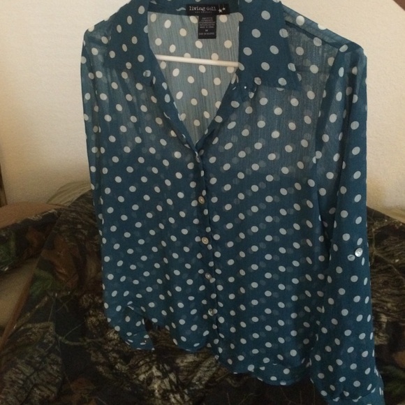 Dress blouse, super cute with leggings! - Picture 1 of 2