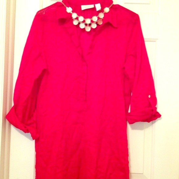 Chico's Long Tunic Top