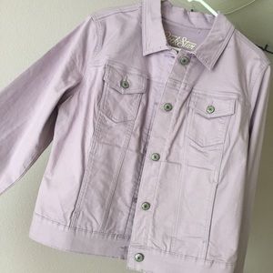 Lavender Jean Jacket