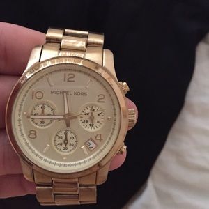 Michael Kors gold watch