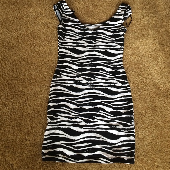 Animal printed dress
