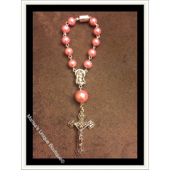 Handmade car sized Rosary