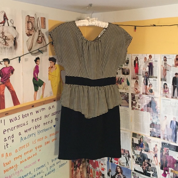 ModCloth - Pencil Skirt with attached Peplum Top