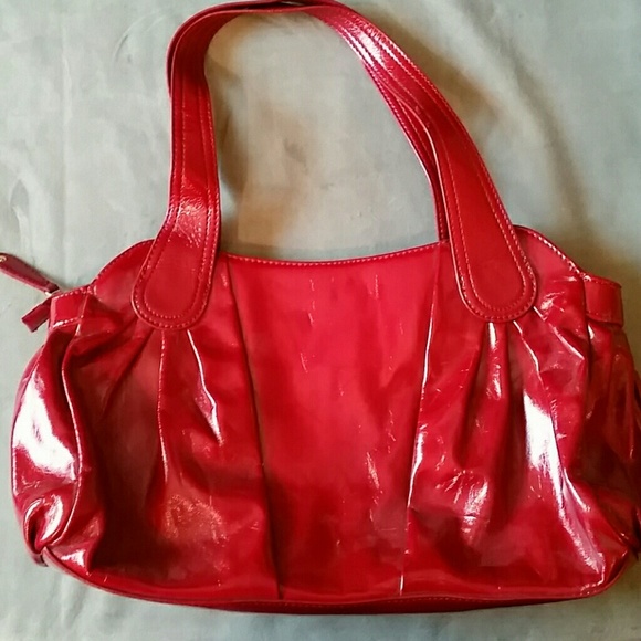 Cherry red Apt 9 purse with a gold accent - Picture 2 of 3