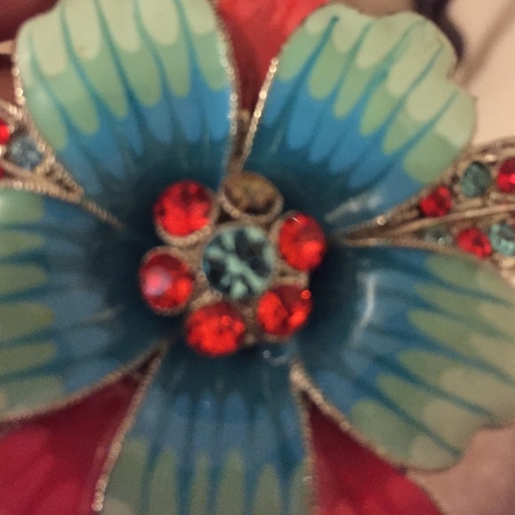 Colorful adjustable ring - Picture 3 of 4