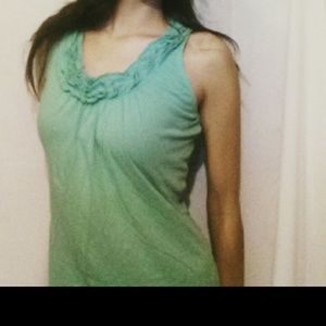 Light blue summer top.