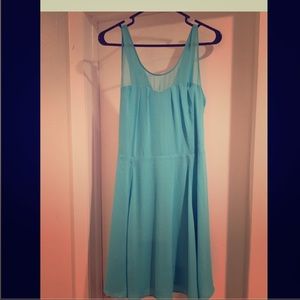 Sky blue dress, never been worn!