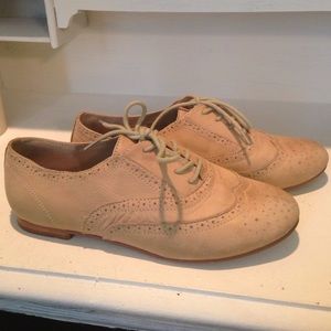 Vintage Steve Madden, leather trouser shoes.