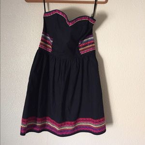 H&M strapless party dress