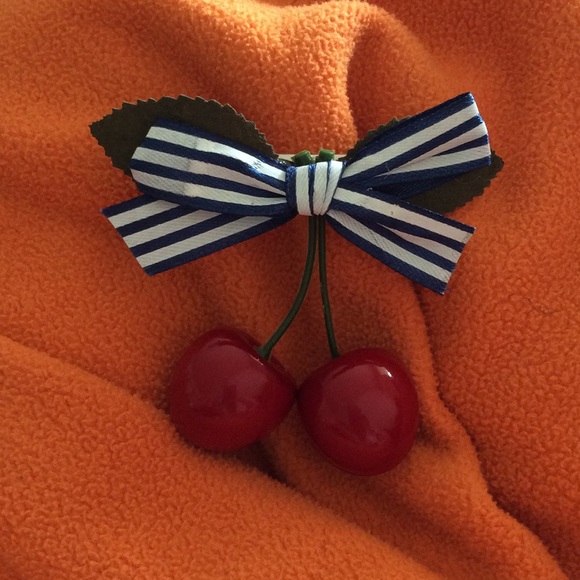 Cherry Hair Clip-On (Reserved)