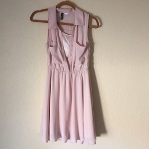 Pale pink party dress