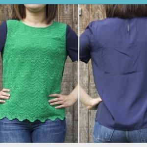 J.Crew Lace Blouse!!😍